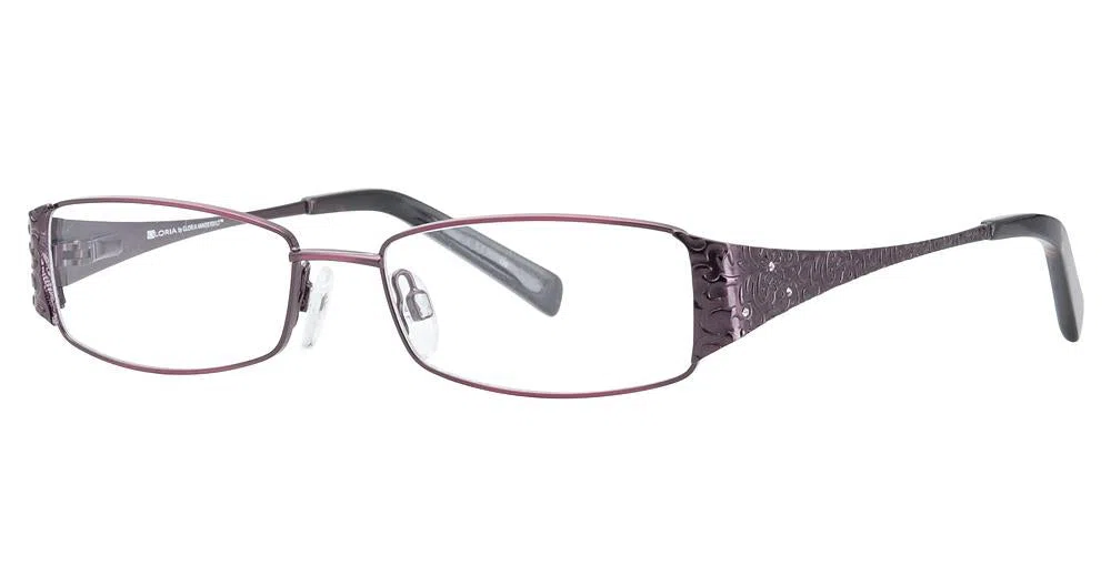 Gloria by Gloria Vanderbilt GbGV4021 Eyeglasses - Burgundy - view 2
